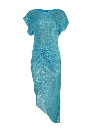 In The Mood For Love Bercot dress - Blue