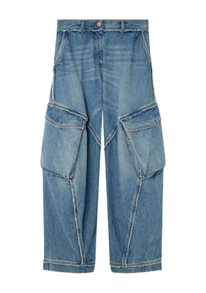 Versace cargo cotton jeans - Blue
