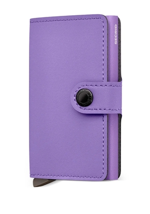 Secrid button mini wallet - Purple