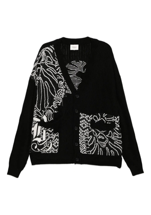 BAPE BLACK *A BATHING APE® graphic-print cardigan