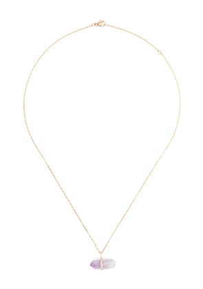 JIA JIA 14KT yellow gold Veracruz diamond and amethyst necklace