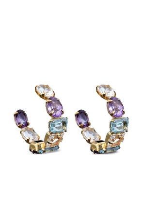 Bounkit Jewelry hoop earrings - Gold