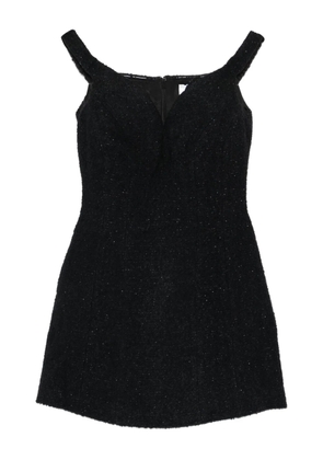 Self-Portrait V-neck mini dress - Black