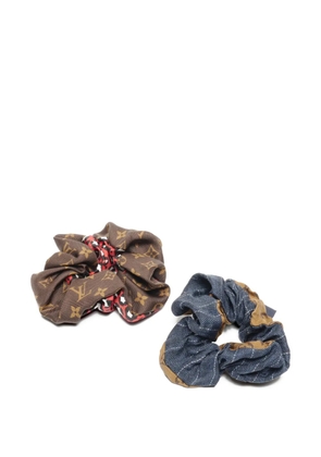 Louis Vuitton Pre-Owned 2021 Monogram scrunchie - Brown