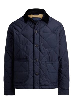 Polo Ralph Lauren quilted corduroy-collar jacket - Blue