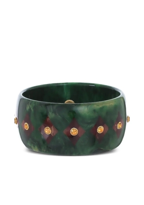 Mark Davis 18K yellow gold bakelite bracelet