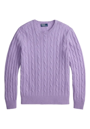 Polo Ralph Lauren cable-knit pullover - Purple