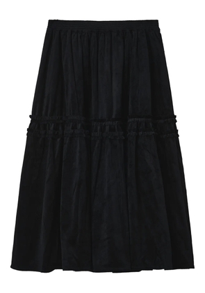 tout a coup ruffled-detail skirt - Black