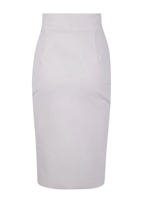 CHIARA BONI La Petite Robe cotton pencil skirt - White