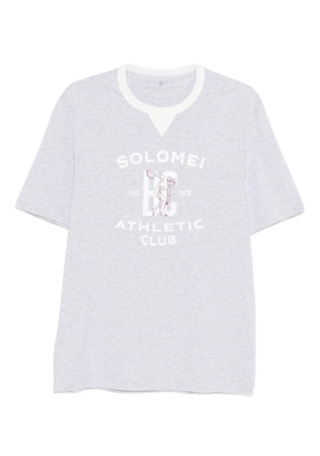 Brunello Cucinelli crew-neck T-shirt - Grey