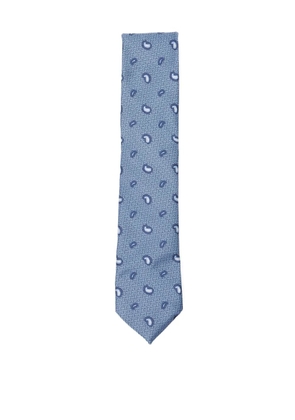 Zegna silk tie - Blue