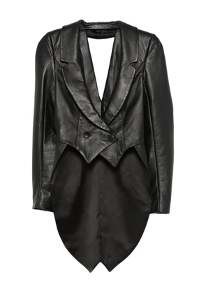 MITILIANE COUTURE double-breasted tailcoat jacket - Black