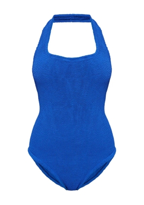 Hunza G Sandy crinkle swimsuit - Blue