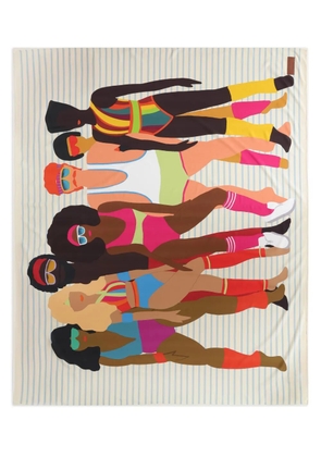 Amapô striped graphic scarf - Pink