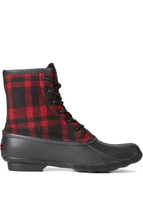 Sperry Top-Sider Saltwater plaid duck boots - Black