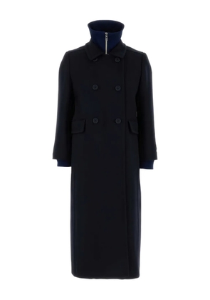 Prada double-breasted coat - Blue