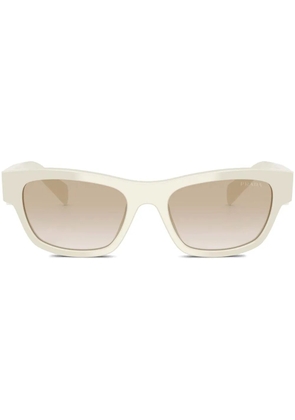 Prada Eyewear rectangle-frame sunglasses - Neutrals