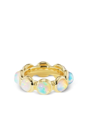 Jade Ruzzo 18K yellow gold Vic opal ring