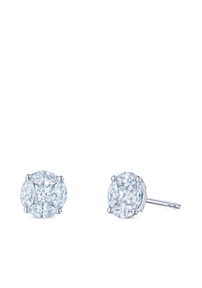KWIAT 18K white gold Diamond Illusion earrings