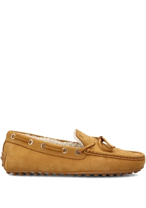 Tod's City Gommino nubuck loafers - Neutrals