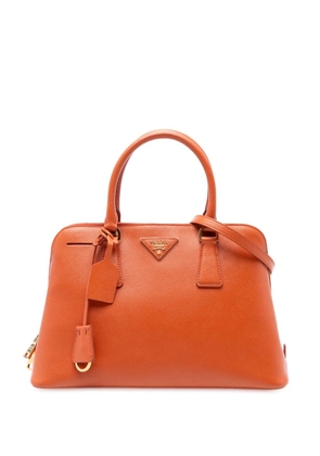 Prada Pre-Owned 2000-2025 Medium Saffiano Lux Promenade satchel - Orange