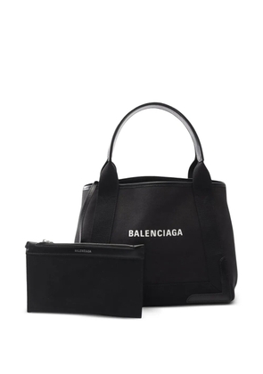 Balenciaga Pre-Owned 2010-2025 Canvas Navy Cabas S tote bag - Black