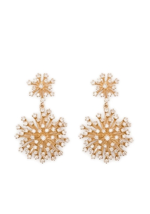 Sydney Evan 14K yellow gold diamond earrings