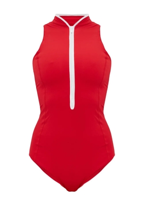 Hunza G Katya zip swimsuit - Red