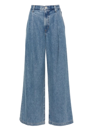 AGOLDE Ellis mid-rise wide-leg jeans - Blue