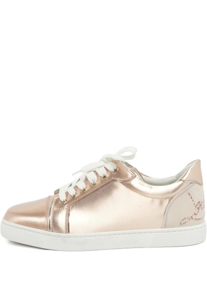 Christian Louboutin Pre-Owned Fun Vieira suede sneakers - Pink