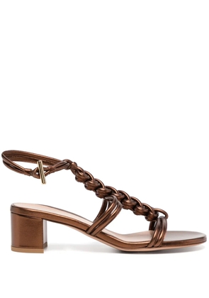 Gianvito Rossi 45mm Capua sandals - Brown