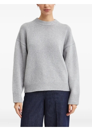 Theory crew-neck long-sleeve sweater - Grey
