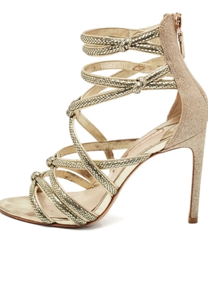 Sophia Webster pre-owned 110mm Freya leather sandals - Gold