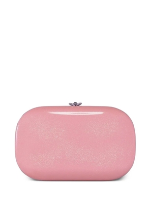 Jeffrey Levinson Elina Plus glitter clutch bag - Pink
