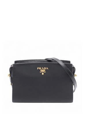 Prada Pre-Owned 2010-2025 Saffiano Esplanade crossbody bag - Black