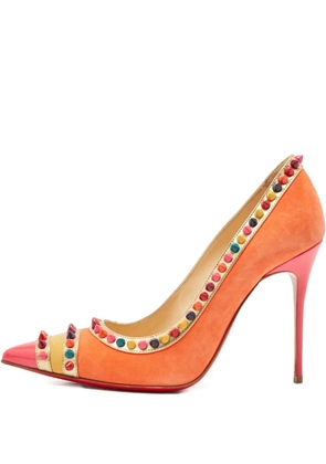 Christian Louboutin Pre-Owned 105mm Malabar Hill pumps - Orange