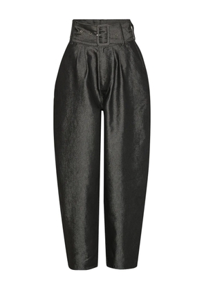 ROTATE BIRGER CHRISTENSEN belted trousers - Black