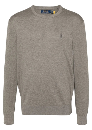Polo Ralph Lauren Polo Pony-embroidered jumper - Grey