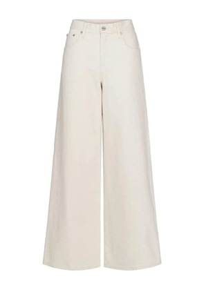 TWP Tiny Dancer wide-leg trousers - White