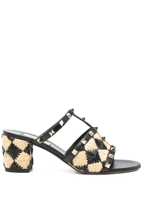 Valentino Garavani 60mm Rockstud sandals - Black