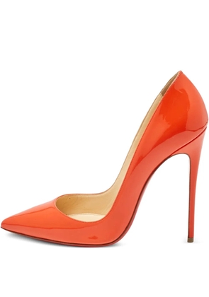 Christian Louboutin Pre-Owned So Kate pointed pumps - Orange
