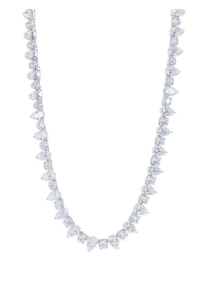 Fantasia by Deserio diamond-embellishment necklace - Silver