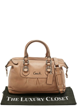 Coach Vintage leather tote bag - Neutrals