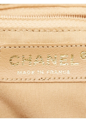 CHANEL Pre-Owned floral-print top-handle tote bag - Neutrals