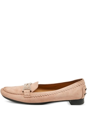 Tod's Vintage Gommino suede loafers - Neutrals