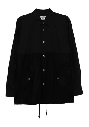 Comme des Garçons Homme Deux long-sleeve cotton shirt - Black