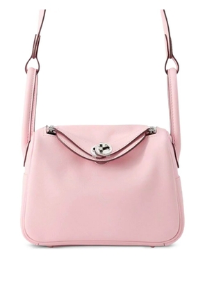 Hermès Pre-Owned 2025 Mini Swift Lindy 20 satchel - Pink