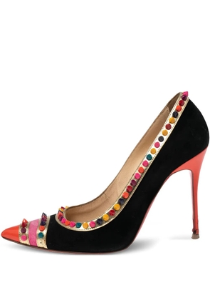 Christian Louboutin Pre-Owned 105mm spike-stud pumps - Black