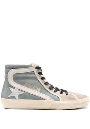 Golden Goose Slide suede sneakers - Blue