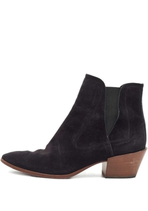 Tod's Vintage 80mm suede ankle boots - Black